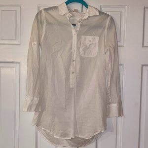 J. Crew White Tunic